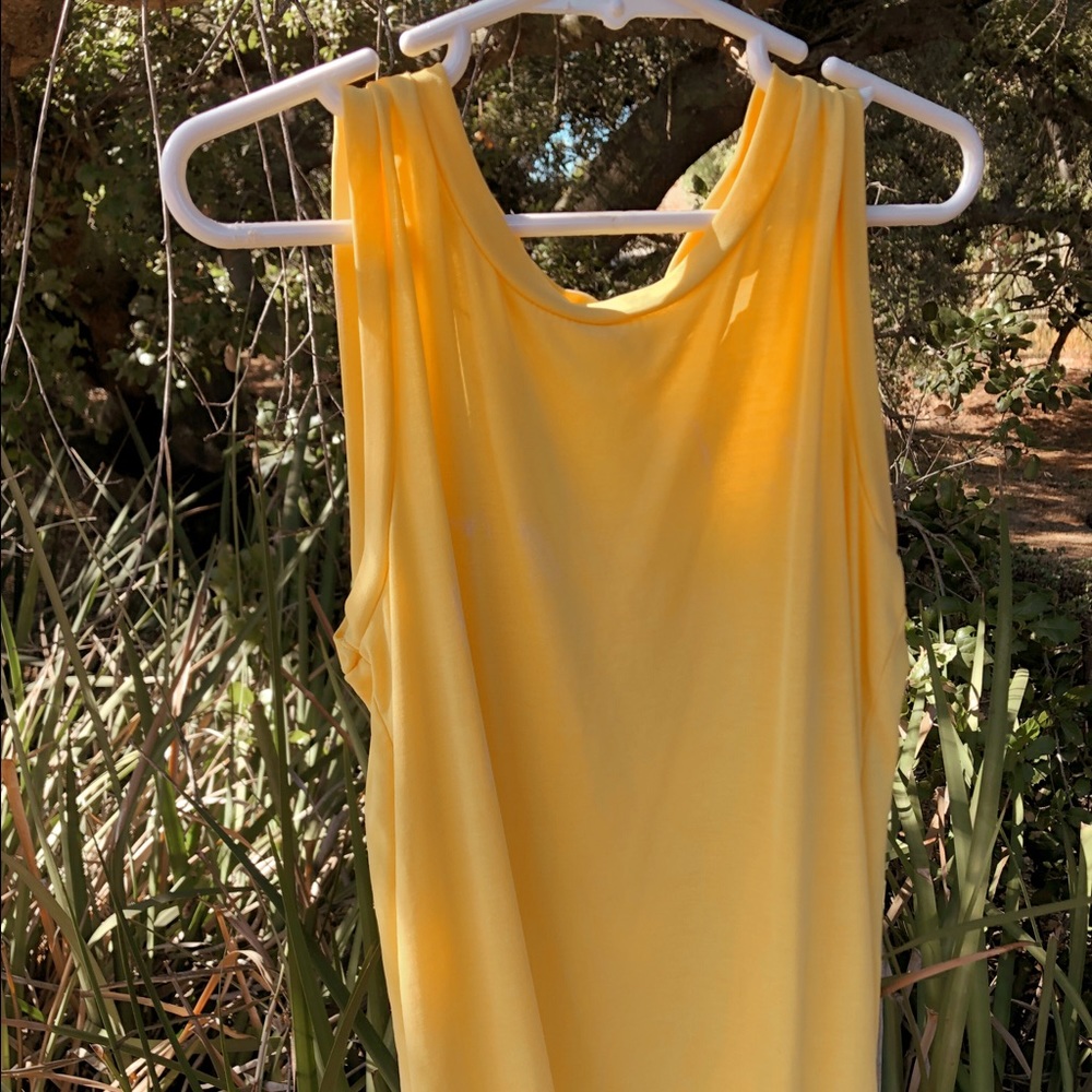 Yellow tank top
